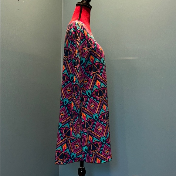 Colorful Geometric Pattern Dress - Picture 4 of 15